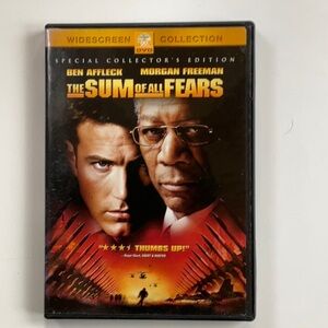 DVD: The Sum of all Fears film